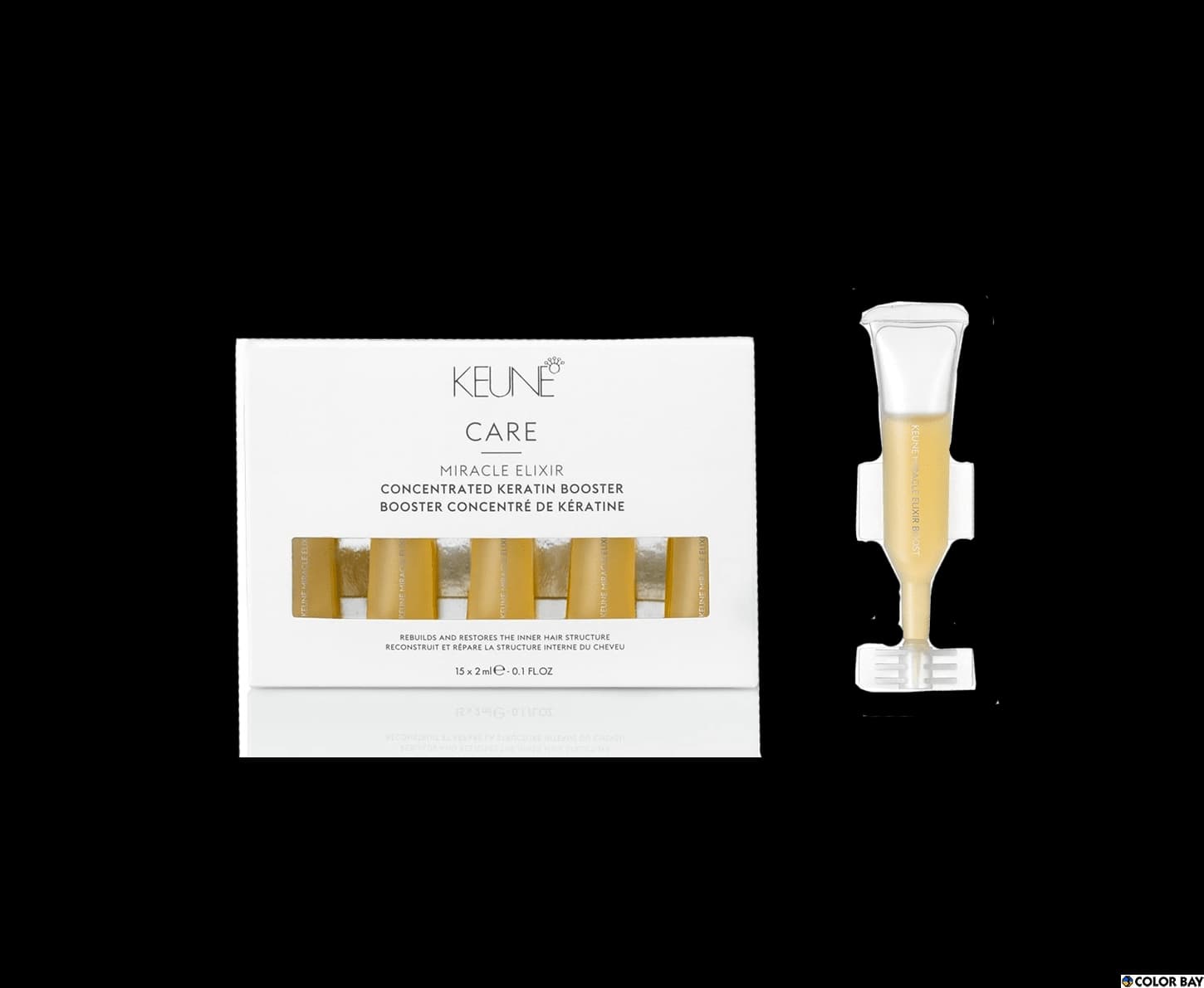 Концентрированный кератиновый бустер 5х2 мл KEUNE Miracle Elixir Concentrated Keratin Booster