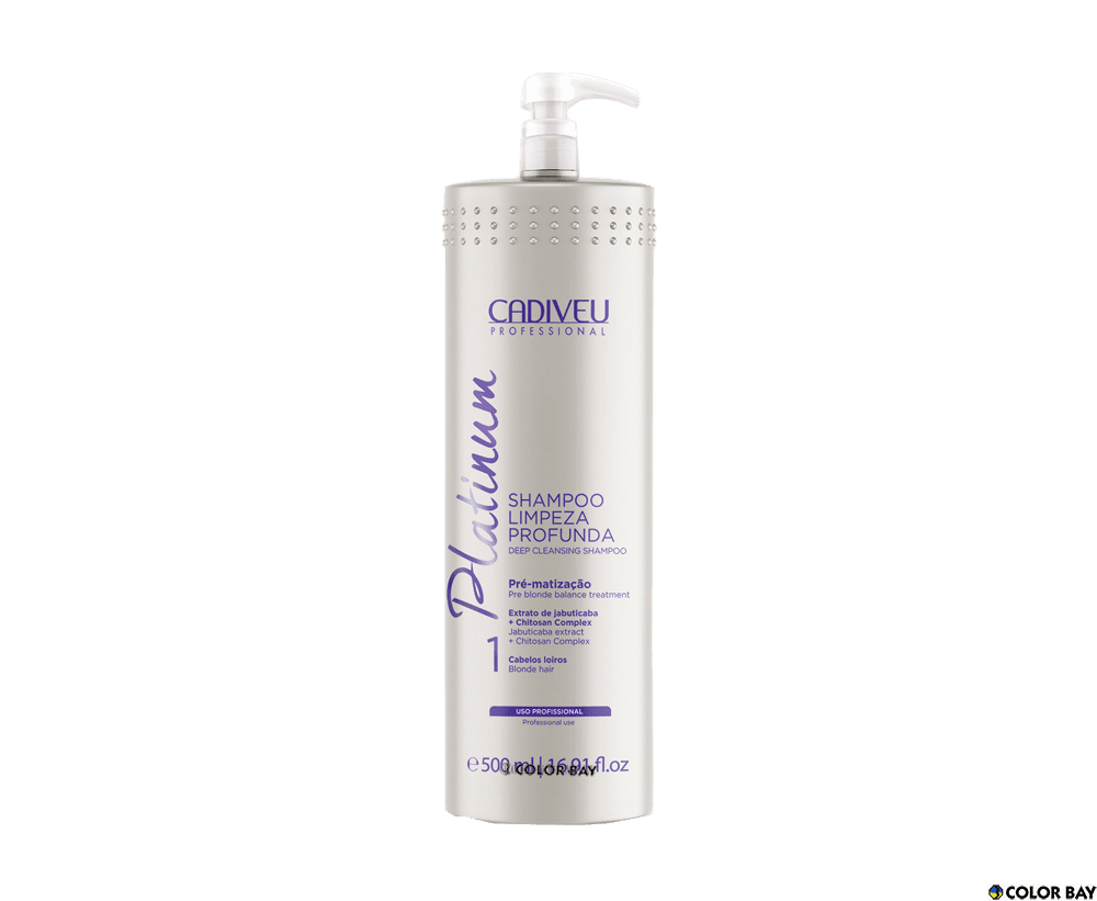 Шампунь глибокої очистки (крок 1) CADIVEU Platinum Blond Deep Cleansing Shampoo