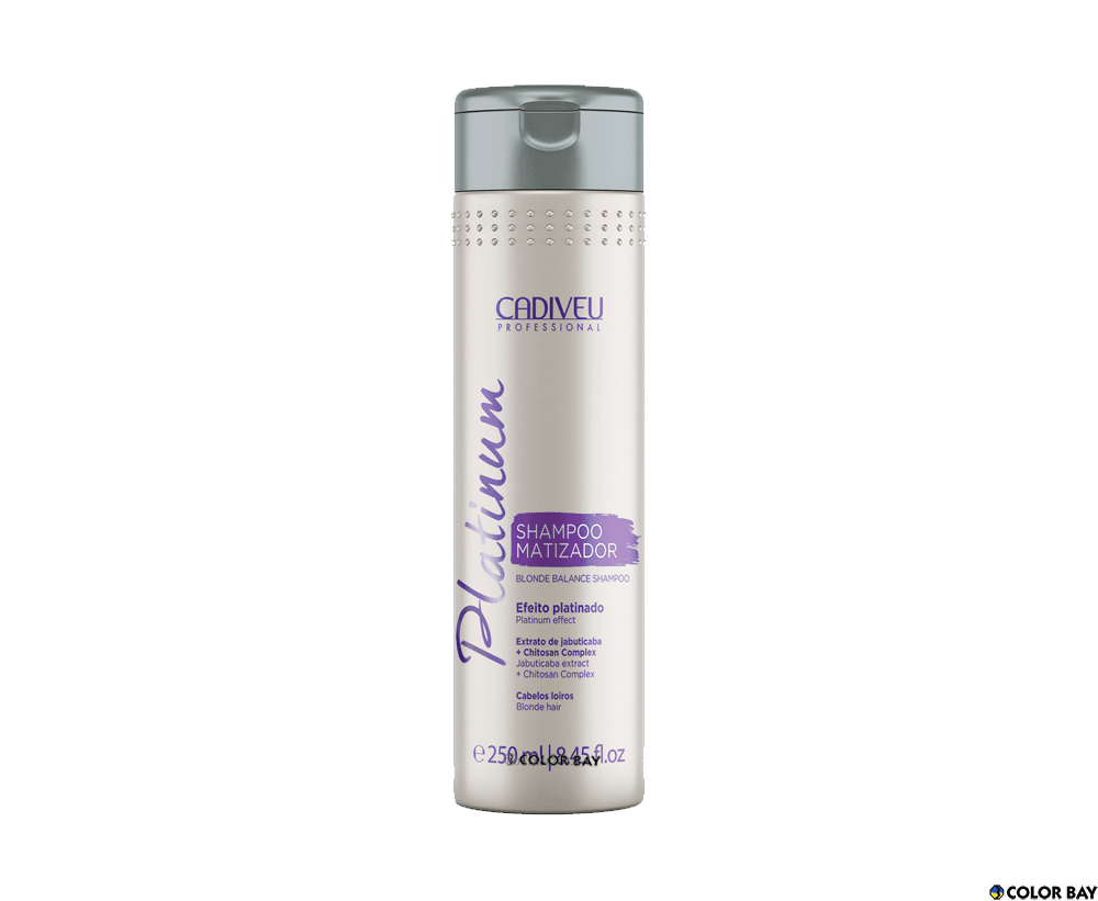 Тонізуючий шампунь для домашнього догляду CADIVEU Platinum Blond Balance Shampoo