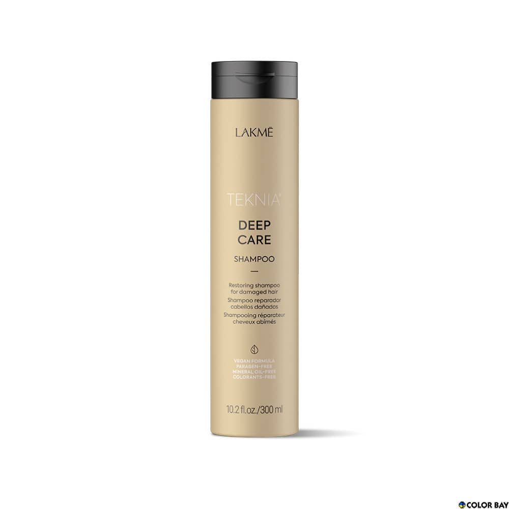Шампунь відновлюючий для сухого та пошкодженого волосся Lakme Teknia Deep Care Shampoo