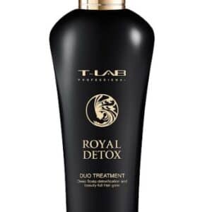 T-Lab Professional Royal Detox DUO Treatment - Кондиционер ДУО для королевской гладкости волос и абсолютной детоксикации 300мл