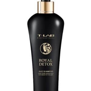 T-Lab Professional Royal Detox DUO Shampoo - Шампунь ДУО для королевской гладкости волос и абсолютной детоксикации 300мл
