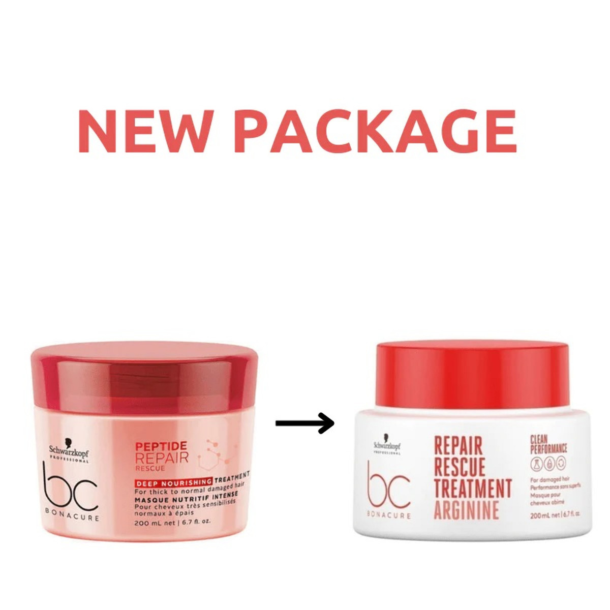 Реконструююча маска для пошкодженого волосся SCHWARZKOPF Bonacure Repair Rescue Arginine Mask
