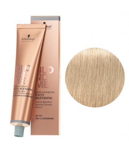 Освітлювальна фарба для сивого волосся SCHWARZKOPF Blond Me White Blending 60мл - Зображення 7
